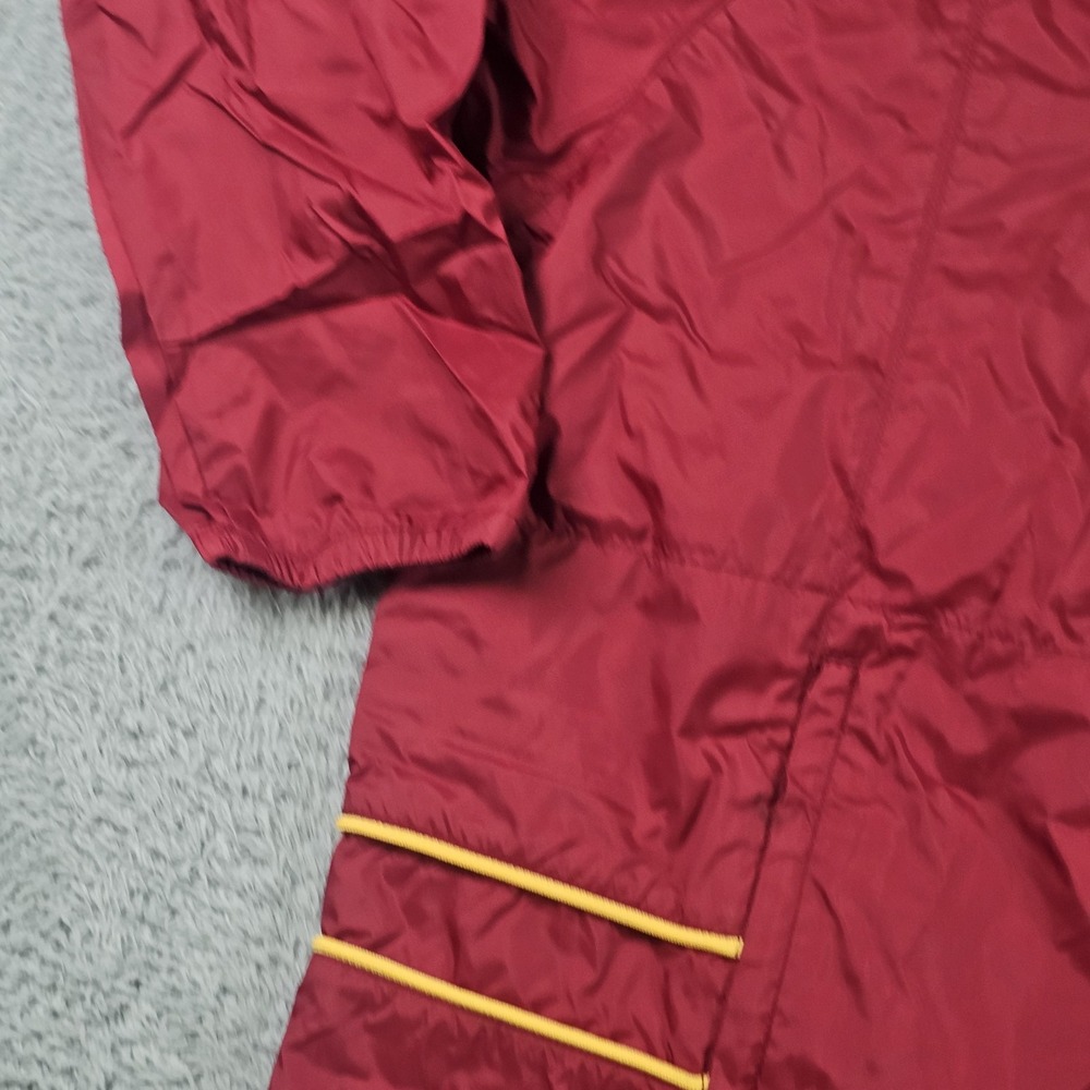 USC Trojans Jacket Mens XL Red NCAA Football Nike V Neck‎ Windbreaker Pullover - Picture 4 of 11